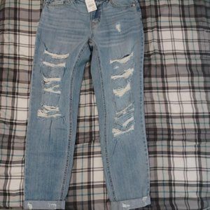 NWT Distressed, Ripped Jeans - Size 2
